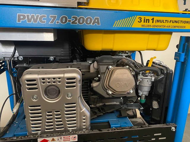 2024 swedic 3 in 1 generator-lasmachine-compressor stroomgenerator - afbeelding 4 van  14