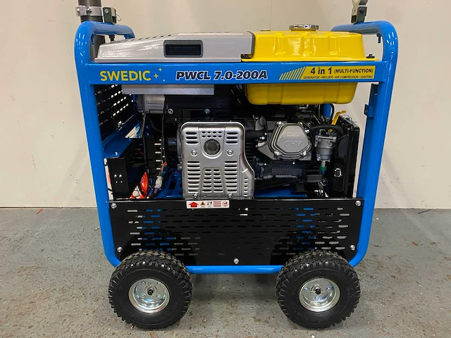 2024 swedic 4 in 1 generator-lasmachine-compressor-lighting stroomgenerator - afbeelding 6 van  17