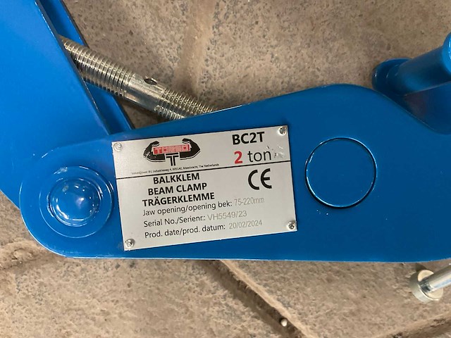 2024 torso bc2t balkklem - afbeelding 2 van  2