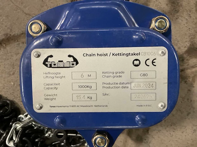 2024 torso kettingtakel - afbeelding 4 van  4