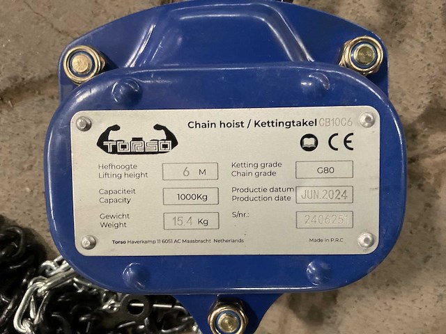 2024 torso kettingtakel - afbeelding 4 van  4