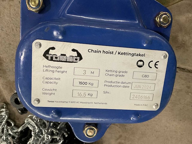 2024 torso kettingtakel - afbeelding 4 van  4