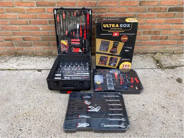 2024 ultra box 399 delig gereedschapskoffer gevuld - afbeelding 1 van  7