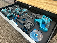 2024 ultratoolz 7/7 xxxl + powertoolz gereedschapswagen - afbeelding 2 van  17