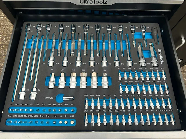 2024 ultratoolz 7/7 xxxl + powertoolz gereedschapswagen - afbeelding 4 van  17