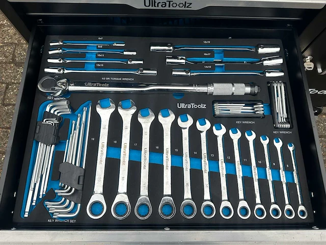 2024 ultratoolz 7/7 xxxl + powertoolz gereedschapswagen - afbeelding 5 van  17
