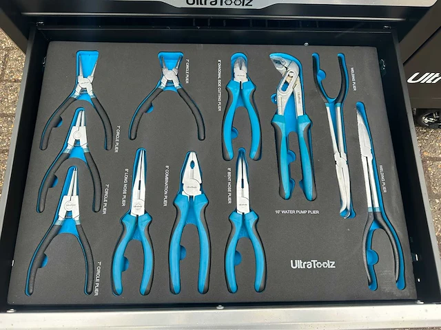 2024 ultratoolz 7/7 xxxl + powertoolz gereedschapswagen - afbeelding 7 van  17