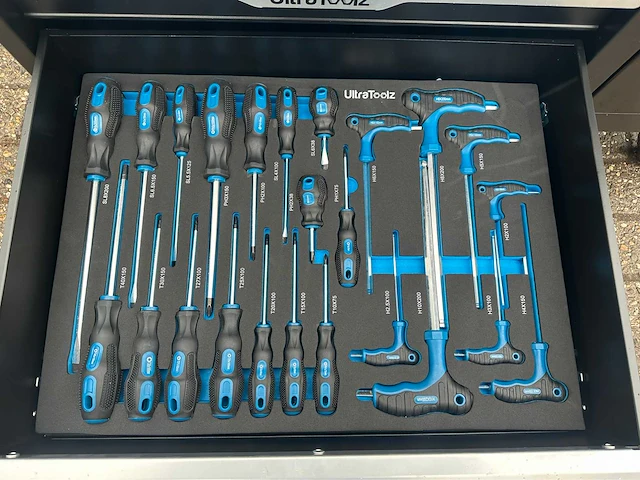 2024 ultratoolz 7/7 xxxl + powertoolz gereedschapswagen - afbeelding 8 van  17