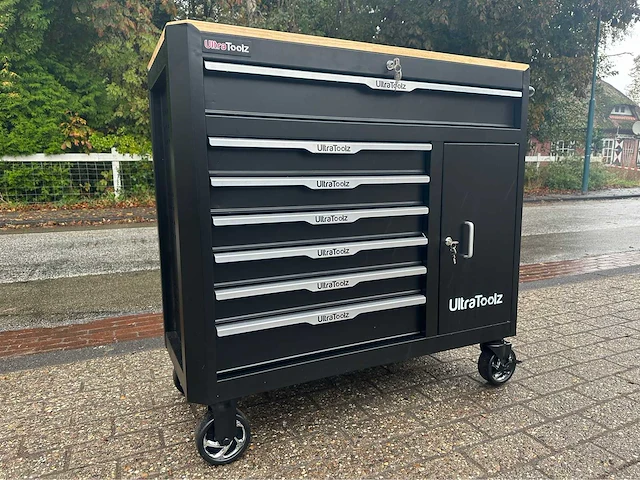 2024 ultratoolz 7/7 xxxl + powertoolz gereedschapswagen - afbeelding 1 van  17
