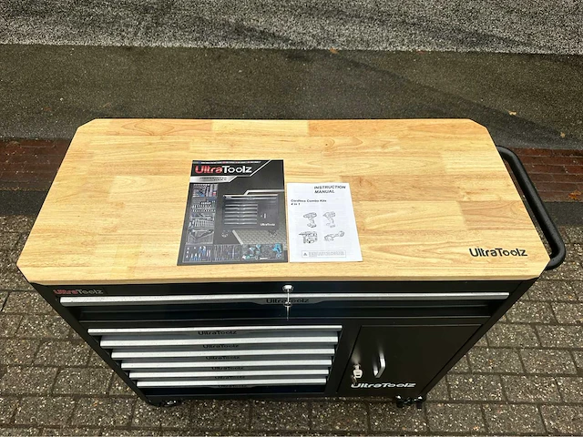 2024 ultratoolz 7/7 xxxl + powertoolz gereedschapswagen - afbeelding 11 van  17