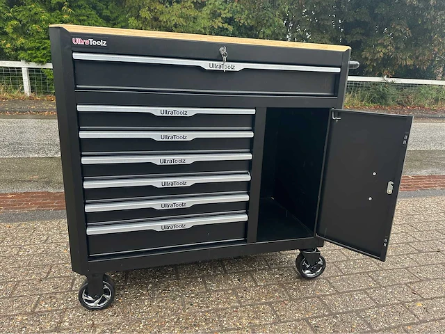 2024 ultratoolz 7/7 xxxl + powertoolz gereedschapswagen - afbeelding 12 van  17