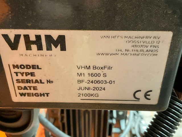 2024 vhm boxfilr m1 1600 s kistenvulstation - afbeelding 14 van  14