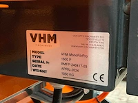 2024 vhm monofilrpro 1600 p kistenvulstation - afbeelding 12 van  12