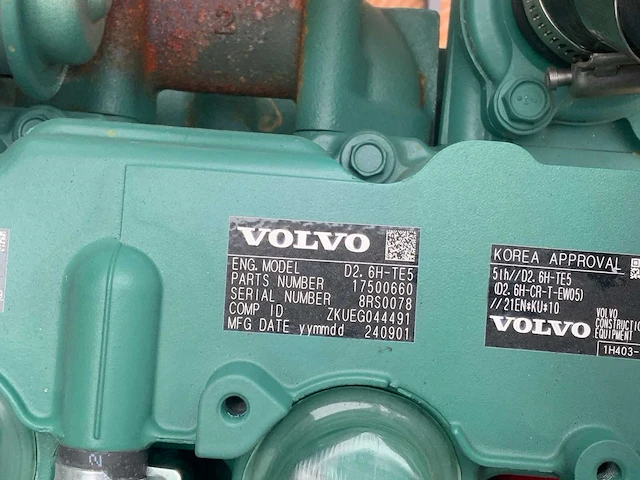 2024 volvo d2.6h-te05 dieselmotor - afbeelding 13 van  13