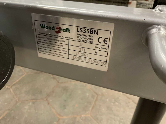 2024 woodcraft ls35bn kloofmachine - afbeelding 2 van  10