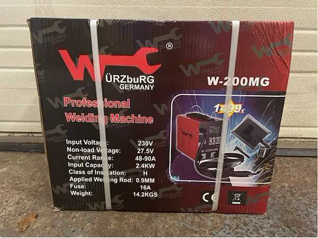 2024 wurzburg w-200mg lasmachine - afbeelding 4 van  10