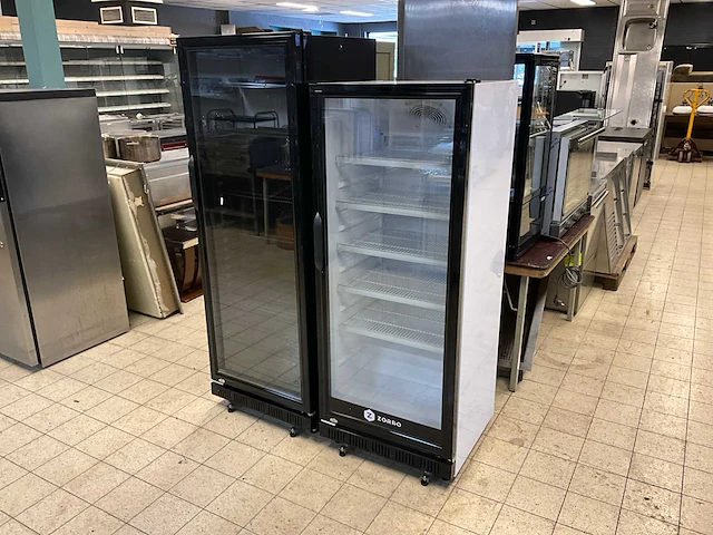 2024 zorro zk 310 glasdeur koelkast - afbeelding 1 van  7