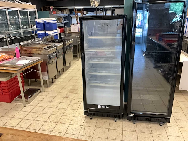2024 zorro zk 310 glasdeur koelkast - afbeelding 1 van  7