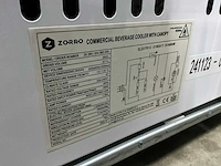 2024 zorro zk 380 glasdeur koelkast - afbeelding 8 van  8