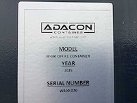 2025 - adacon - w400 - kantoorunit (ongebruikt) - afbeelding 7 van  15