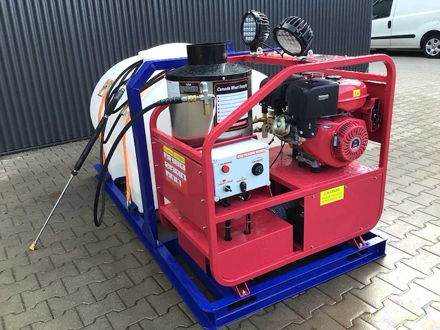 2025 - blue viper - industrial hot water 276 bar - hogedrukreiniger met tank - afbeelding 32 van  37