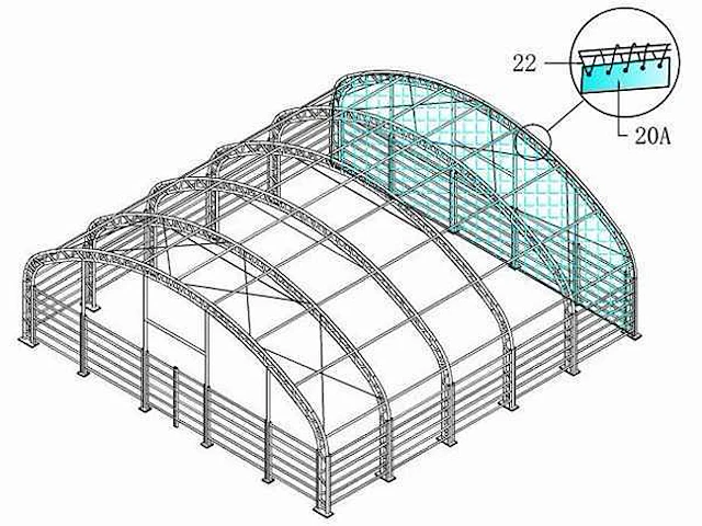2025 - easy-going - (12x12x5 meter) - dierenverblijf / shelter 12 meter - afbeelding 3 van  13
