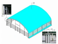 2025 - easy-going - (12x12x5 meter) - dierenverblijf / shelter 12 meter - afbeelding 9 van  13