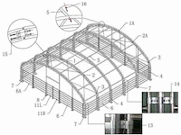 2025 - easy-going - (12x12x5 meter) - dierenverblijf / shelter 12 meter - afbeelding 10 van  13