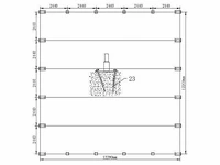 2025 - easy-going - (12x12x5 meter) - dierenverblijf / shelter 12 meter - afbeelding 11 van  13