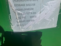 2025 - easy-going - (12x9,15x4,50 meter) - garage tent / opslag shelter 304015r - afbeelding 3 van  11