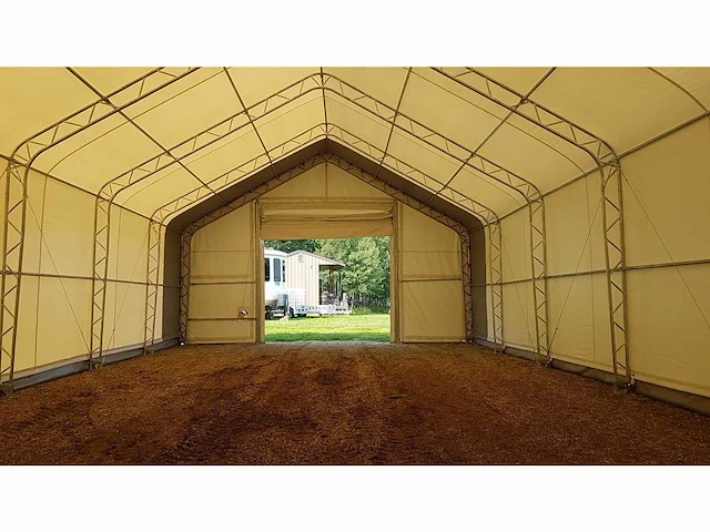 2025 - easy-going - (18,3x9,15x6,1 meter) - garage tent / opslag shelter 306020dp - afbeelding 5 van  12