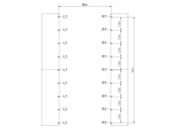 2025 - easy-going - 2024 - (6x6x2 meter) - shelter overkapping / tent tussen 2 containers c2040h - afbeelding 7 van  18