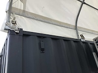 2025 - easy-going - 2024 - (6x6x2 meter) - shelter overkapping / tent tussen 2 containers c2040h - afbeelding 2 van  18