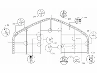 2025 - easy-going - (30,5x15,25x7,01 meter) - garage tent / opslag shelter 5010023p - afbeelding 6 van  23