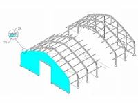 2025 - easy-going - (30,5x15,25x7,01 meter) - garage tent / opslag shelter 5010023p - afbeelding 19 van  23