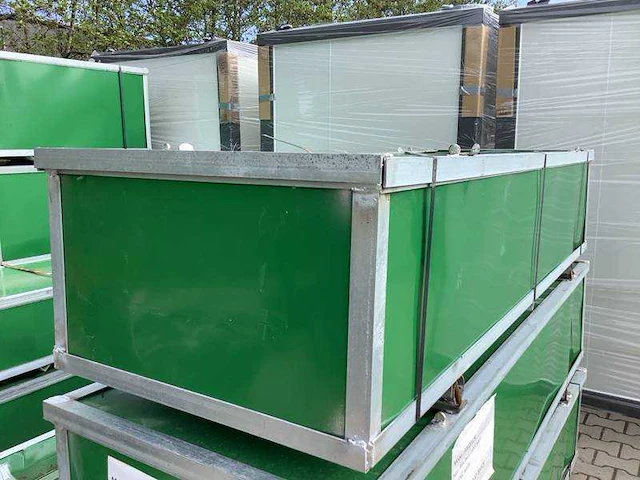 2025 - easy-going - (6,10x6,10x3,65 meter) - garage / tent / opslag shelter p202012r - afbeelding 9 van  10