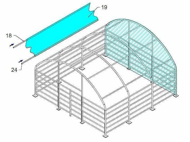 2025 - easy-going - (6x6x3,7 meter) - dierenverblijf / shelter 6 meter - afbeelding 4 van  14