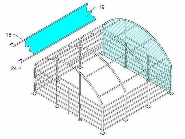 2025 - easy-going - (6x6x3,7 meter) - dierenverblijf / shelter 6 meter - afbeelding 4 van  14