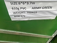 2025 - easy-going - (6x6x3,7 meter) - dierenverblijf / shelter 6 meter - afbeelding 5 van  14