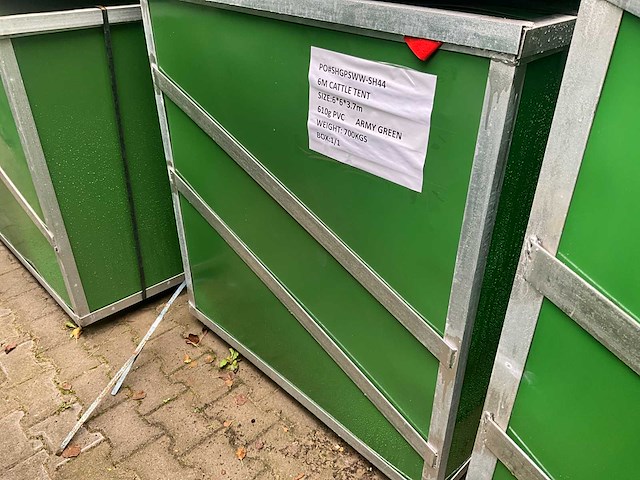 2025 - easy-going - (6x6x3,7 meter) - dierenverblijf / shelter 6 meter - afbeelding 6 van  14