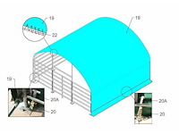 2025 - easy-going - (6x6x3,7 meter) - dierenverblijf / shelter 6 meter - afbeelding 12 van  14