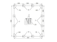 2025 - easy-going - (6x6x3,7 meter) - dierenverblijf / shelter 6 meter - afbeelding 14 van  14