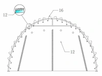 2025 - easy-going - (9,15x6,10x3,65 meter) - garage / tent / opslag shelter 203012r - afbeelding 5 van  18