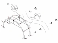 2025 - easy-going - (9,15x6,10x3,65 meter) - garage / tent / opslag shelter 203012r - afbeelding 6 van  18