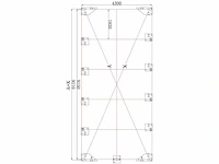 2025 - easy-going - (9,20x4,30x4,30 meter) - garage tent / opslag shelter 143014r - afbeelding 13 van  15