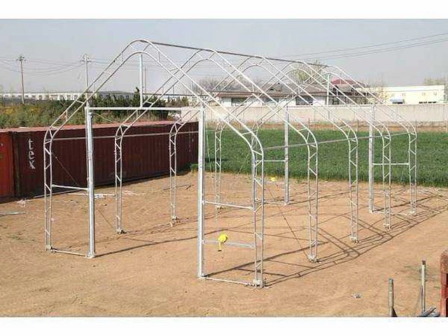 2025 - easy-going - (9,76x6,10x4,88 meter) - garage / tent / opslag shelter s203216dp - afbeelding 7 van  9
