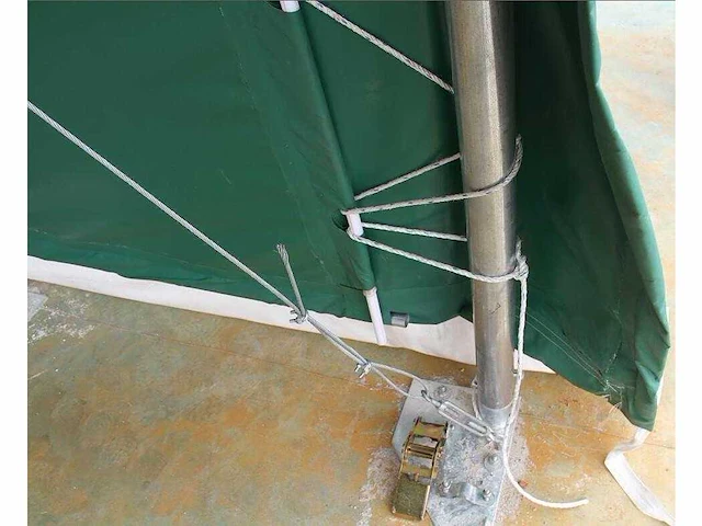 2025 - easygoing - (24x12,20x6,10 meter) - garage tent / opslag shelter 408020r - afbeelding 21 van  23