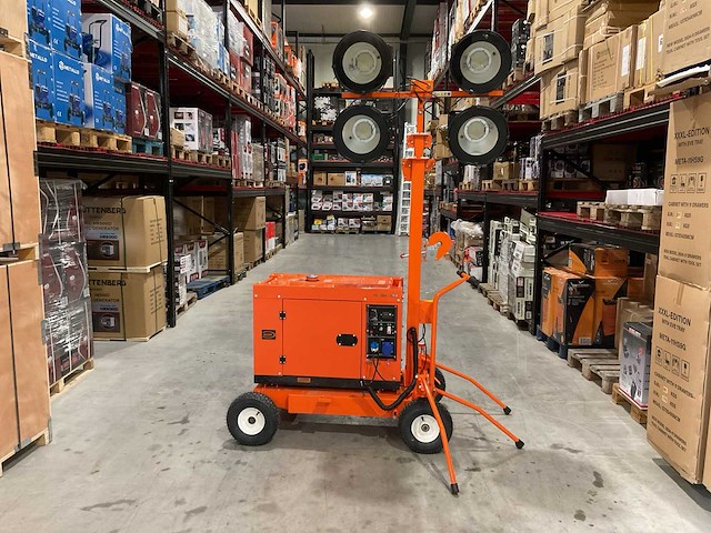 2025 - hunter pro - gltw550-103 - bouwlamp - licht toren - afbeelding 1 van  26