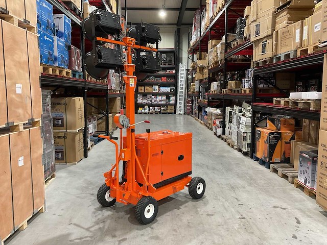 2025 - hunter pro - gltw550-103 - bouwlamp - licht toren - afbeelding 7 van  26