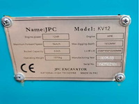 2025 - jpc - kv12 - blauw - minigraafmachine - afbeelding 12 van  13